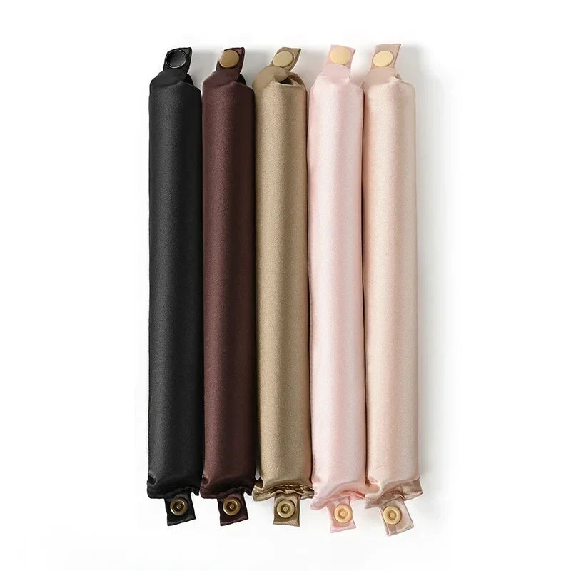 Satin Heatless Hair Curling Rod
